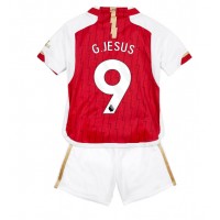 Dječji Nogometni Dres Arsenal Gabriel Jesus #9 Domaci 2023-24 Kratak Rukav (+ Kratke hlače)